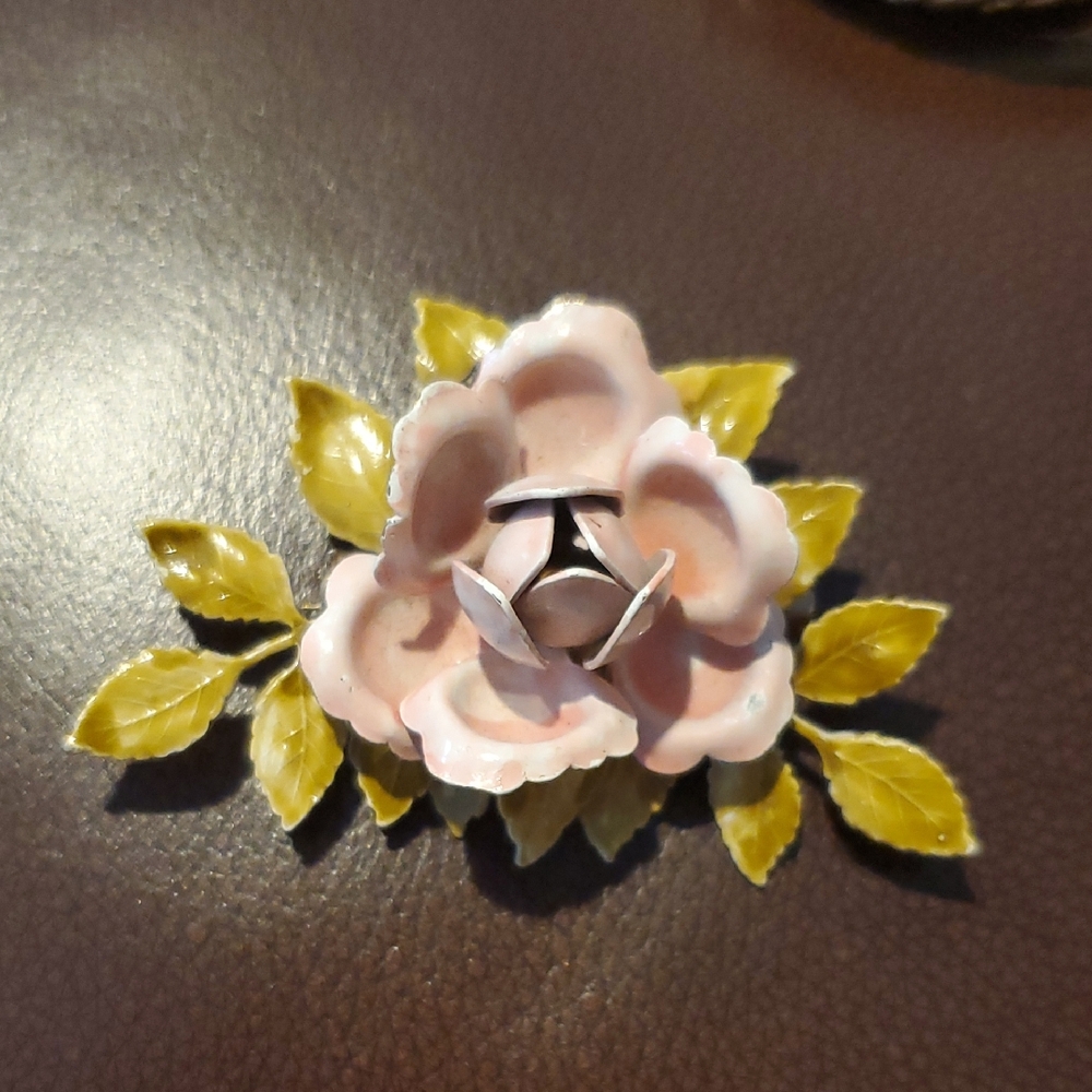 Vintage Rose Brooch